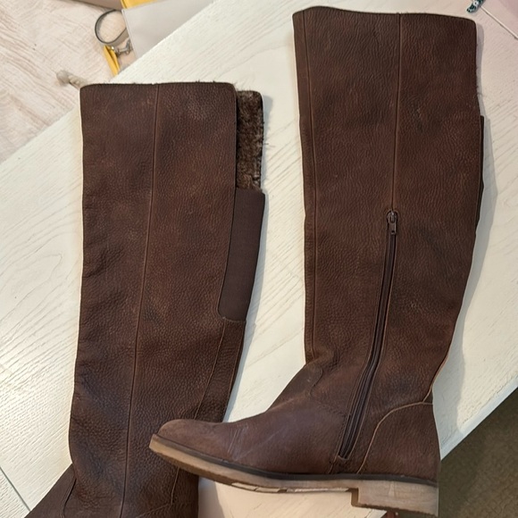 Lucky Brand Shoes - Womens Lucky Brand Tall Boots - Generall Brown Sz7.5